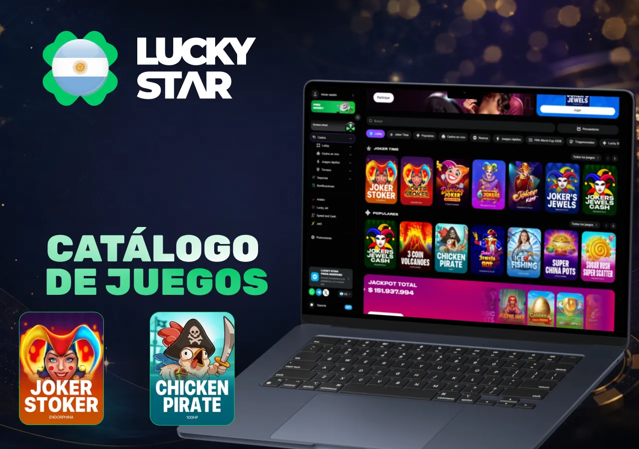 Catálogo de juegos en Casino con tragamonedas, juegos rápidos y títulos populares
